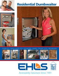 Residential Dumbwaiter - To The Top Home Elevators