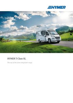 HYMER T-Class SL - living room - motorhomes - semi