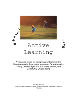 Active Learning - MN Low Incidence Projects