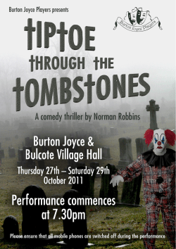 A comedy thriller by Norman Robbins