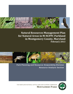 Natural Resources Management Plan