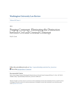 Purging Contempt - Washington University Open Scholarship