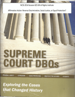 37 equal protection and affirmative action