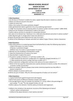 class_ix_chemistry_structure of atom_worksheet_4