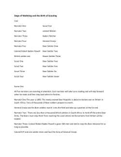 Siege of Mafeking and the Birth of Scouting