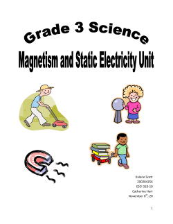 Grade Three Magnets and Static Electricity