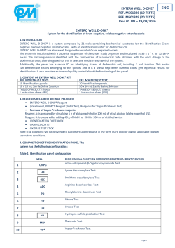 ENTERO WELL D-ONE&reg; REF. MS01286 (10 TESTS) REF