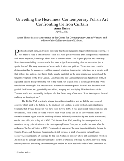 Unveiling the Heaviness: Contemporary Polish Art Confronting the