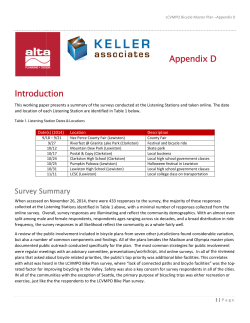 Appendix D Public Participation
