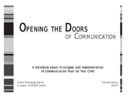 Opening Doors to Communication cover