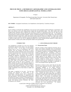 piece by piece: a method of cartographic line generalization
