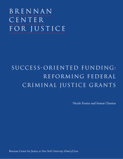 BRENNAN CENTER FOR JUSTICE