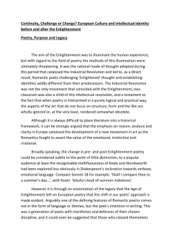 Continuity, Challenge or Change? European