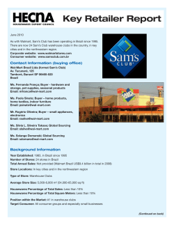 key retail - sams club:Layout 5
