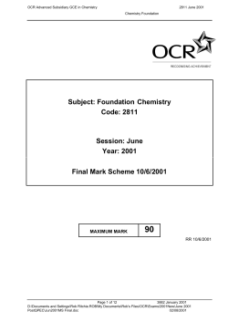 June 2001 - Past Papers.org