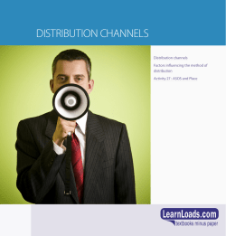 distribution channels