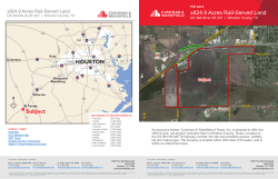 824.9 Acres Rail-Served Land - City Development Corporation of El