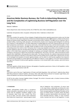 American Better Business Bureaus, the Truth-in