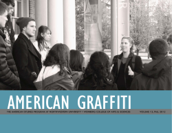 2012 - Program in American Studies