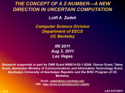 the concept of a z-number&mdash;a new direction in