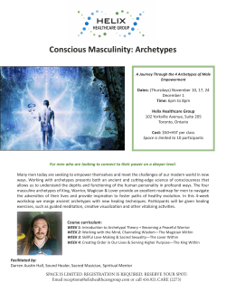 Conscious Masculinity: Archetypes