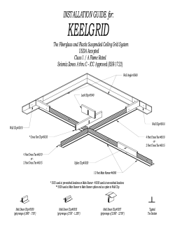 MAIN RUNNER INSTALLATION