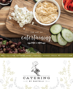 Browse Catering Online