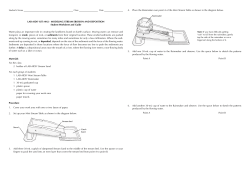 Stream Table mini-kit instructions