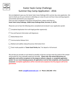 Easterseals Camp Challenge Summer Day Camp
