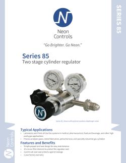 Series 85 - Neon Controls