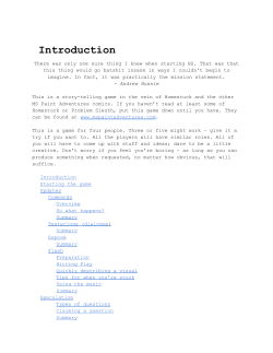 Introduction - Nepeta Mozai