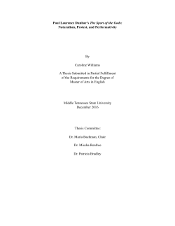 Thesis revision 2.0 - JEWLScholar@MTSU