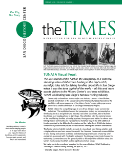 TUNA! A Visual Feast - San Diego History Center