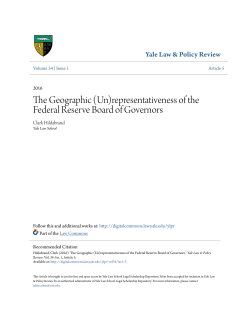 (Un)representativeness of the Federal Reserve Board of Governors