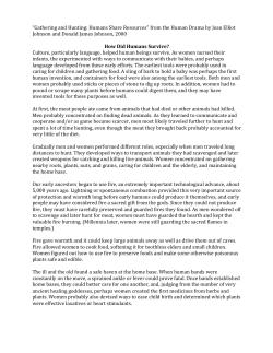 Hunter-Gatherer Documents