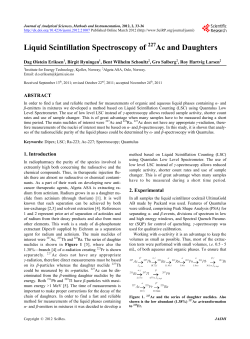 Liquid Scintillation Spectroscopy of 227Ac and Daughters