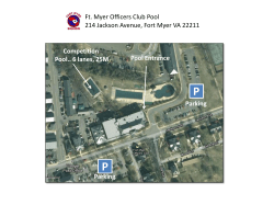 Ft. Myer Officers Club Pool 214 Jackson Avenue, Fort