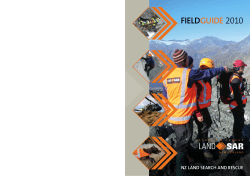 LandSAR Field Guide 2010