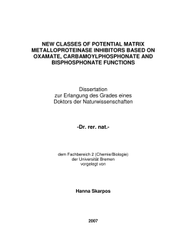 new classes of potential matrix metalloproteinase - E