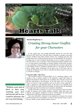 Creating Strong Inner Conflict for your Characters