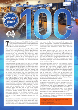 Plus Fitness Editorial 100th gym