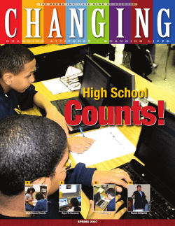 High School Counts (Spring 2007)