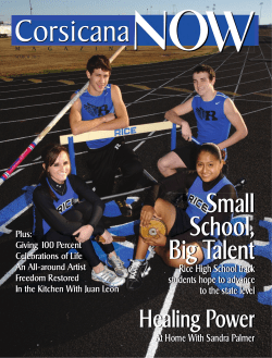 Corsicana Now - Now Magazines