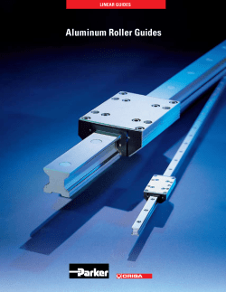 aluminum roller Guides