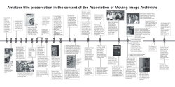 View the Amateur Film Preservation Timeline online as a PDF file