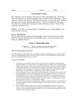 Topographic Maps - Adirondack Central School District
