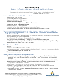 A Brief Summary of the Guide to the Teaching of Literature in