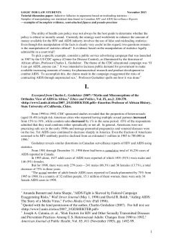 charles geshekter`s statistical fallacies