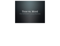 Tone vs. Mood - MsBonilla.Com