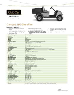Carryall 100 Gasoline - Specialty Car Company